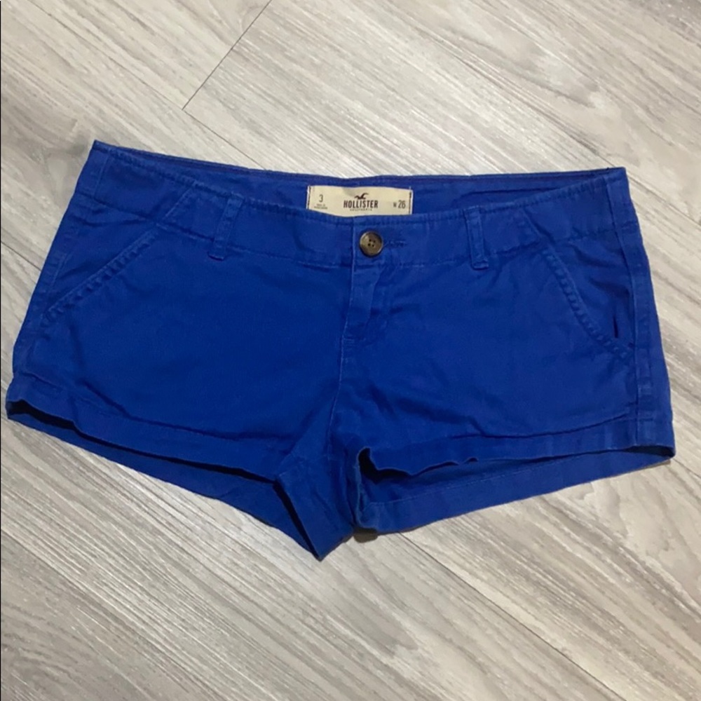 Hollister Blue Shorts - Size 3